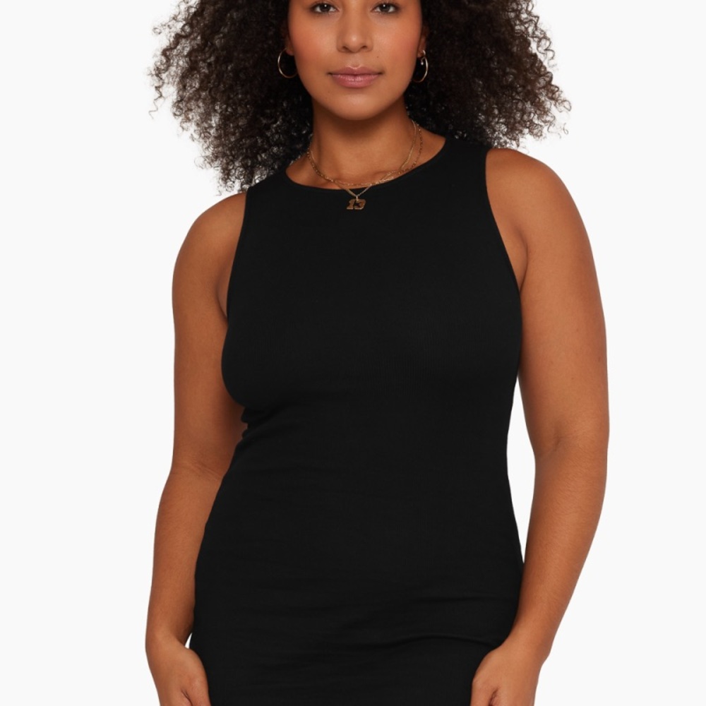 SET Active Black Halter Bodycon Mini Dress